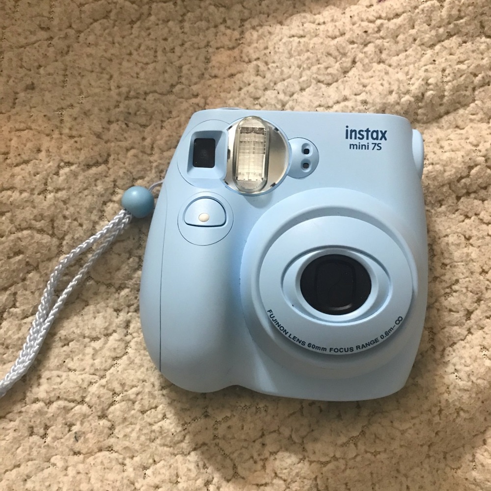 Blue Polaroid